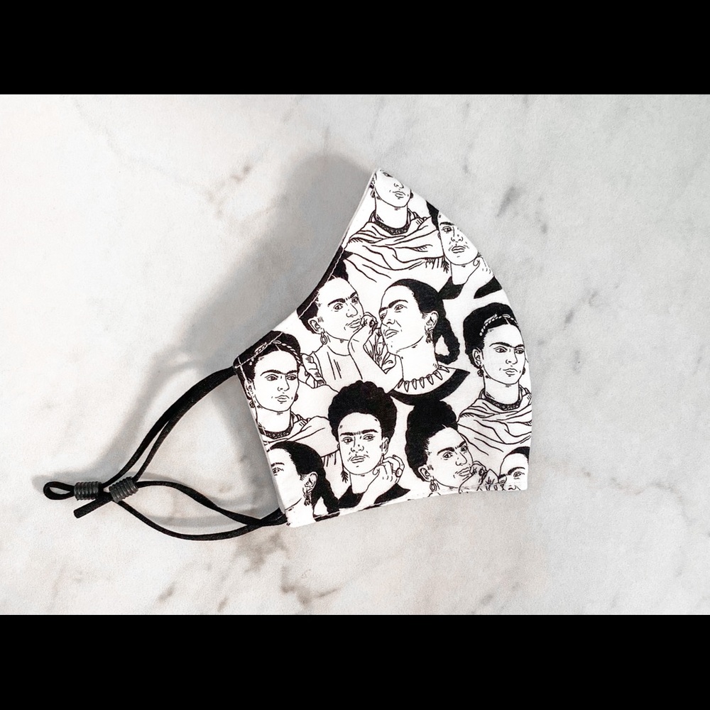 Handmade Frida Kahlo Face Mask